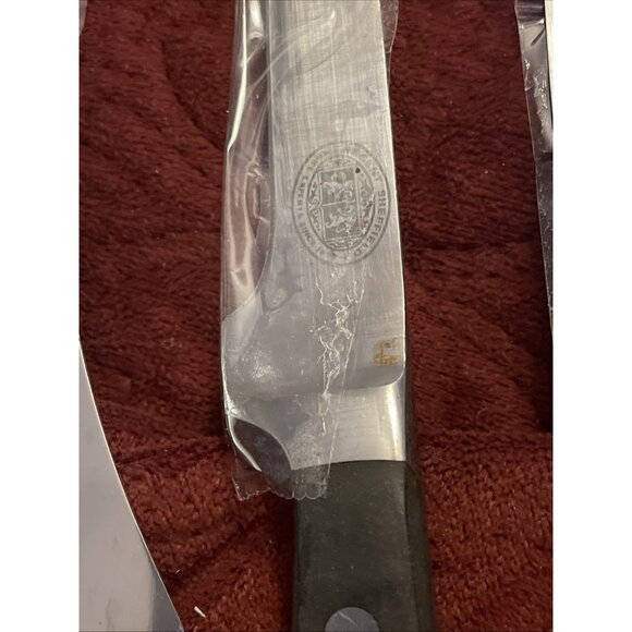 Vintage Kitchen Knife/misc. Lot of 9 Wood & Plastic Handles , Fork, Chop, Slice - Picture 14 of 16